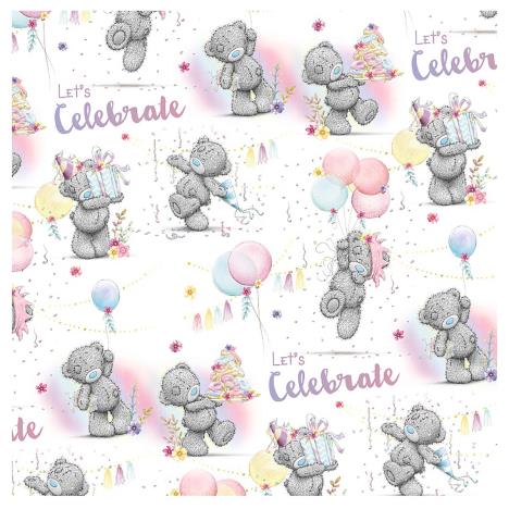 Let's Celebrate Me to You Bear Gift Wrap £1.00